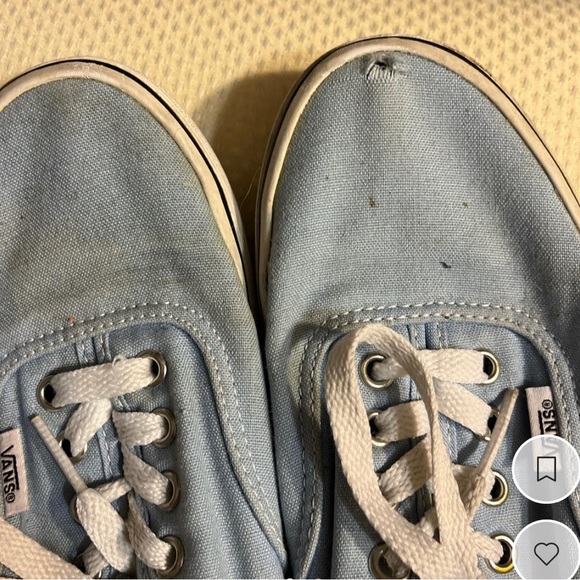 light blue vans - Picture 2 of 3